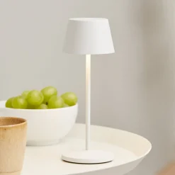 LOOM DESIGN LED oplaadbare tafellamp Modi Micro, IP65, wit