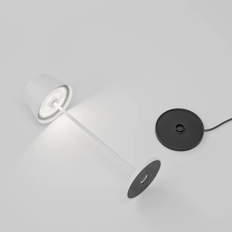 LOOM DESIGN LED terraslamp Modi, wit 36 cm CCT