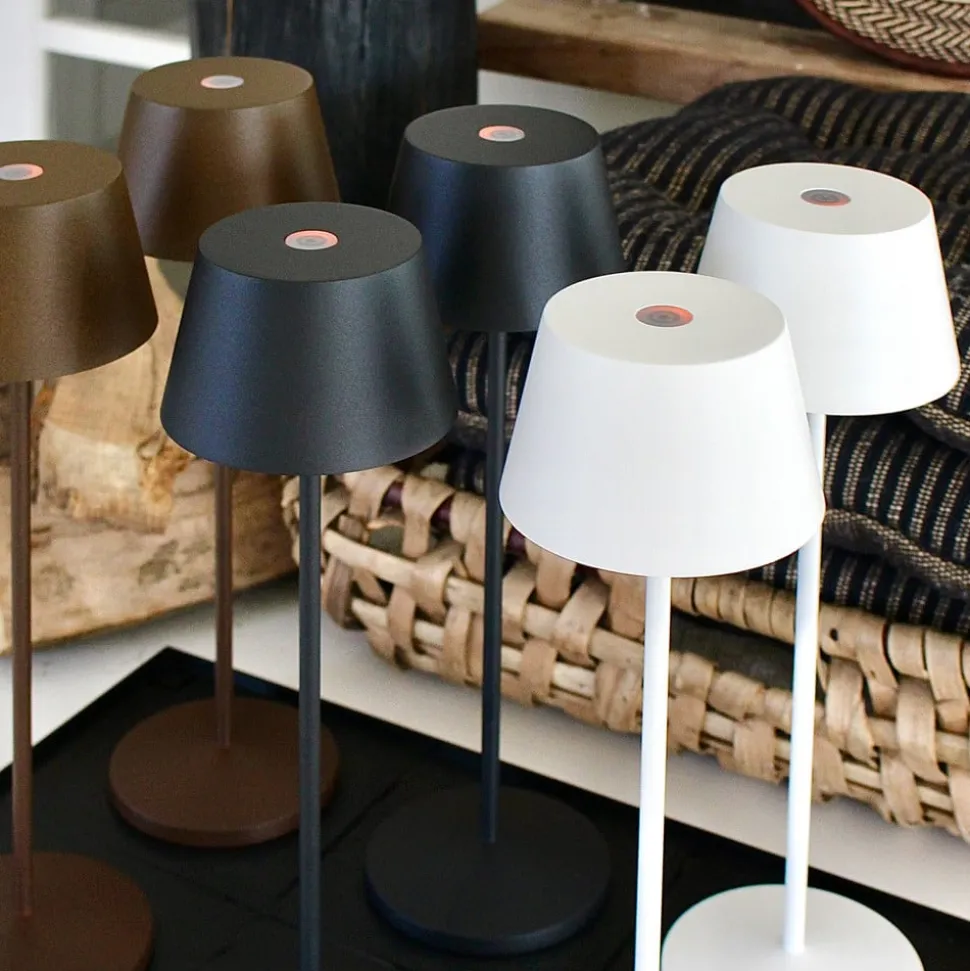 LOOM DESIGN Modi LED terraslamp, corten