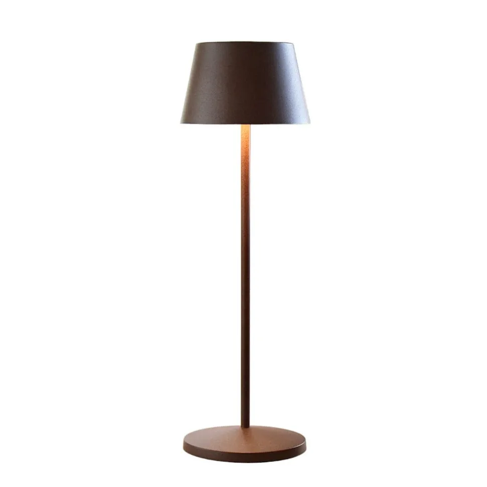 LOOM DESIGN Modi LED terraslamp, corten