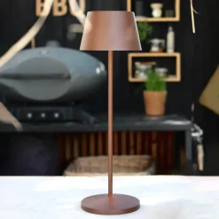 LOOM DESIGN Modi LED terraslamp, corten