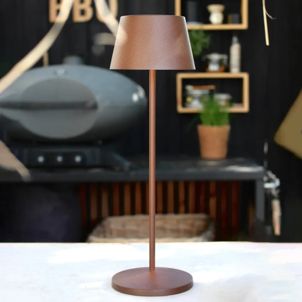 LOOM DESIGN Modi LED terraslamp, corten