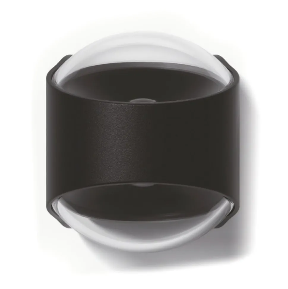 LOOM DESIGN Saga buitenwandlamp up/down zwart