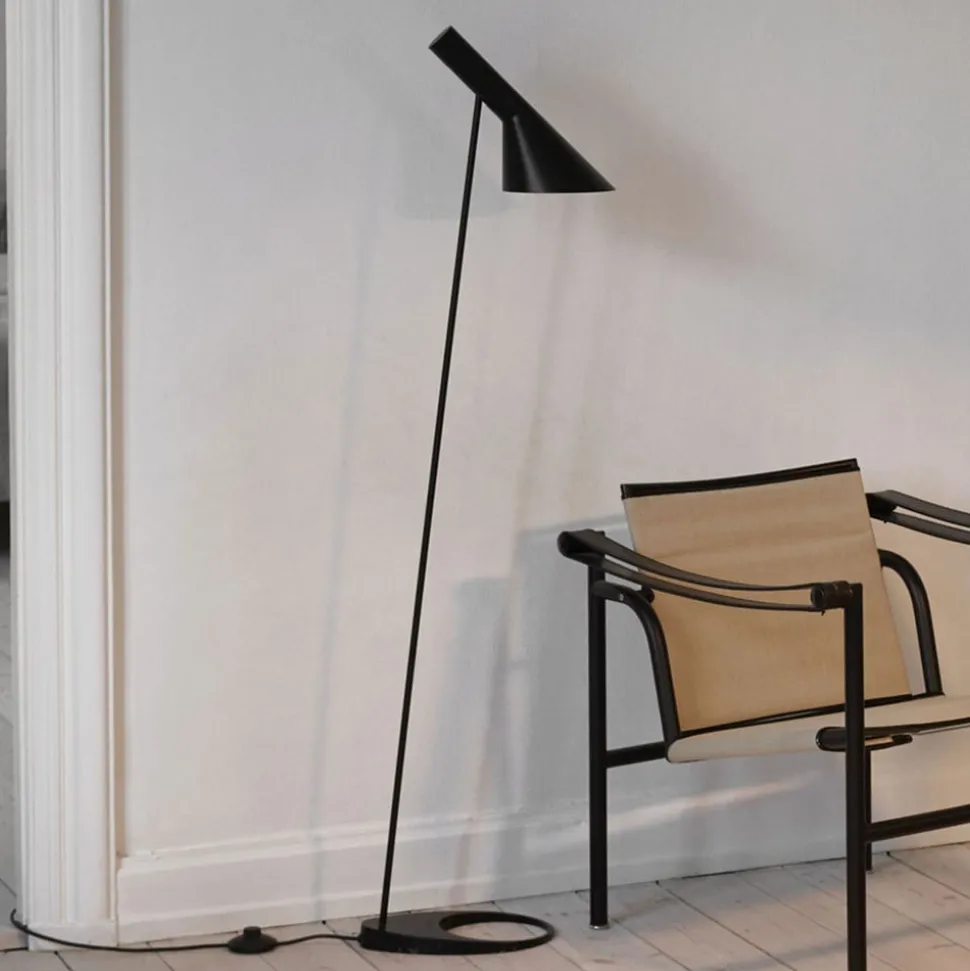 Louis Poulsen AJ - Vloerlamp, zwart