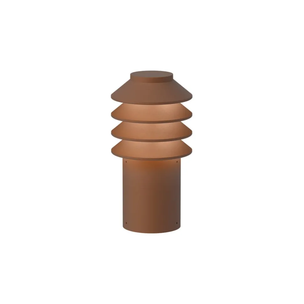 Louis Poulsen Bysted 25 voetplaat corten 927