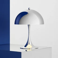 Louis Poulsen Panthella Mini LED tafellamp chroom