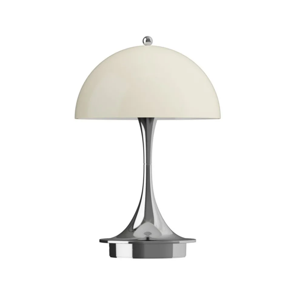 Louis Poulsen Panthella Portable 160 V3, opaalchroom/beige