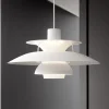 Louis Poulsen PH 5 hanglamp monochroom wit