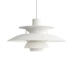 Louis Poulsen PH 5 hanglamp monochroom wit