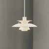 Louis Poulsen PH 5 Mini hanglamp monochroom wit