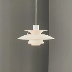 Louis Poulsen PH 5 Mini hanglamp monochroom wit