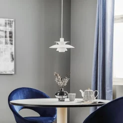 Louis Poulsen PH 5 Mini hanglamp monochroom wit