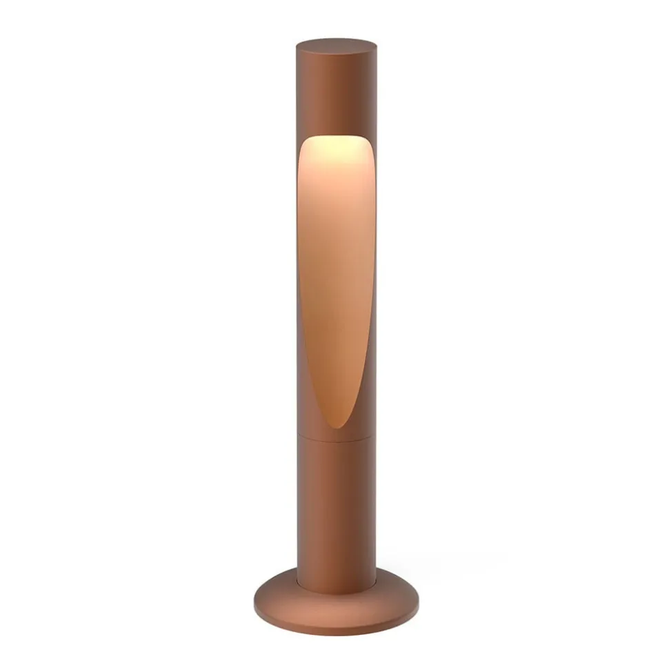 Louis Poulsen sokkellamp Flindt, 930, corten 35 cm voet 24 V