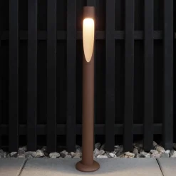 Louis Poulsen tuinpadverlichting Flindt, 927, corten 70 cm voet 24 V