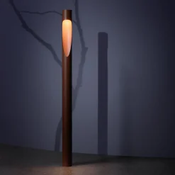 Louis Poulsen tuinpadverlichting Flindt, 927, corten 70 cm voet 24 V