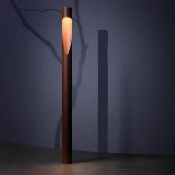 Louis Poulsen tuinpadverlichting Flindt, 930, corten 70 cm voet 24 V