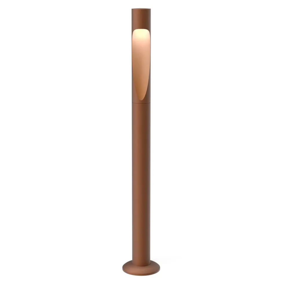 Louis Poulsen tuinpadverlichting Flindt, 930, corten 70 cm voet 24 V
