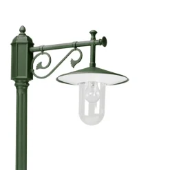 Louvre lantaarnpaal groen/helder