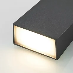 Lucande Adarey LED buiten wandlamp, IP54