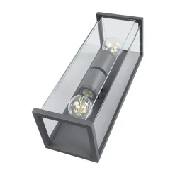 Lucande Annalea buitenwandlamp, 40 cm, 2-lamps, IP54