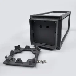 Lucande Annalea sokkellamp, 35 cm, antraciet, IP54