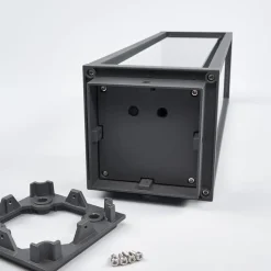 Lucande Annalea sokkellamp, 50 cm, antraciet, IP54