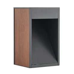 Lucande Ansala R7s sokkellamp met houtdecor