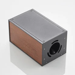 Lucande Ansala R7s sokkellamp met houtdecor