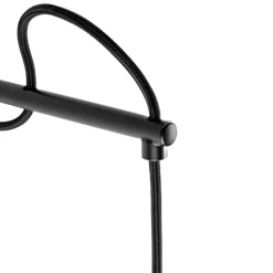 Lucande Bassiola wandlamp met bamboe kap