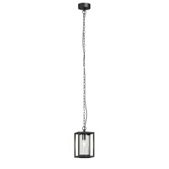 Lucande buiten hanglamp Ferda, 25 cm, antraciet, IP44
