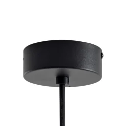 Lucande buiten hanglamp Taniola, 1-lamp, beige, rotan, IP44