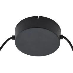 Lucande buiten hanglamp Taniola, 2-lamps, beige, rotan, IP44