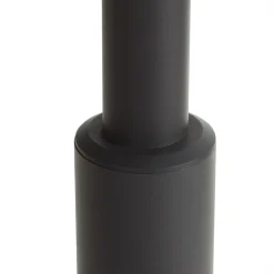 Lucande buitenlamp Dunia, antraciet, metaal, hoogte 220 cm