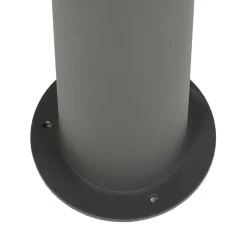 Lucande buitenlamp Dunia, antraciet, metaal, hoogte 220 cm