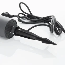 Lucande buitenspot Anton, grondspies, antraciet, metaal