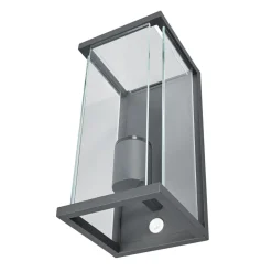 Lucande buitenwandlamp Annalea, 29cm, 1-lamp, IP54, sensor