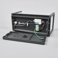 Lucande buitenwandlamp Annalea, 29cm, 1-lamp, IP54, sensor