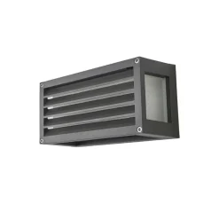 Lucande buitenwandlamp Aurelien, metaal, 12,5cm, strip