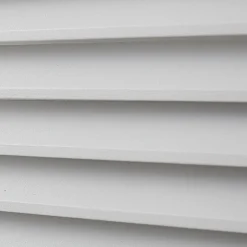 Lucande buitenwandlamp Aurelien, wit, 12cm, strip, IP54