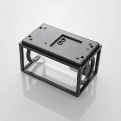 Lucande buitenwandlamp Brienne, 30 cm, antraciet, metaal