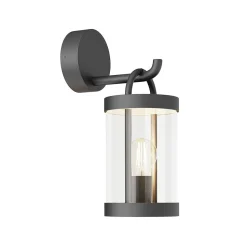 Lucande buitenwandlamp Cassian, 30 cm, antraciet, IP54