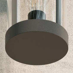 Lucande buitenwandlamp Cassian, 30 cm, antraciet, IP54