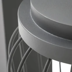 Lucande buitenwandlamp Chandan, 30 cm, antraciet, aluminium