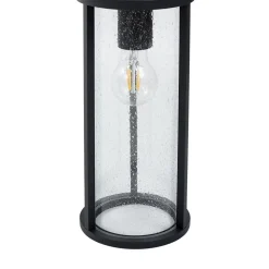 Lucande buitenwandlamp Emmeline, bubbels, aluminium, hoogte 45cm