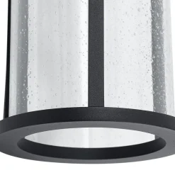 Lucande buitenwandlamp Emmeline, bubbels, aluminium, hoogte 45cm