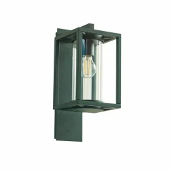 Lucande buitenwandlamp Ferda, pendel, groen, IP44
