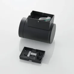 Lucande buitenwandlamp Thomke, 1-lamp, antraciet aluminium