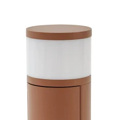 Lucande Corban sokkellamp, roest, deur, stopcontacten, G9, IP44