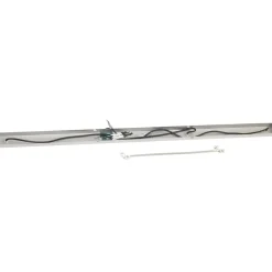 Lucande Diano hanglamp, amber, 4-lamps