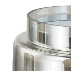 Lucande Diano hanglamp, rookgrijs, 4-lamps uitvoering